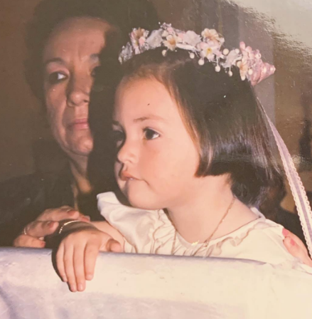 Michelle Galvan With Parents